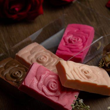Forma de Chocolate Especial 3 Partes - MINI TABLETE ROSA - BWB10387
